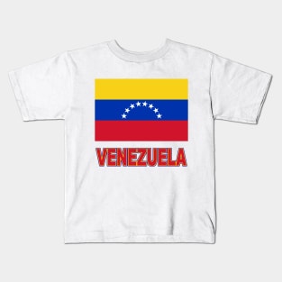 The Pride of Venezuela - Venezuelan National Flag Design Kids T-Shirt